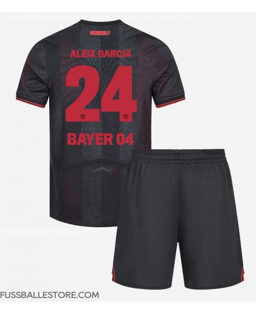 Günstige Bayer Leverkusen Aleix Garcia #24 Heimtrikotsatz Kinder 2025-26 Kurzarm (+ Kurze Hosen) Günstige Bayer Leverkusen Aleix Garcia #24 Heimtrikotsatz Kinder 2025-26 Kurzarm (+ Kurze Hosen)